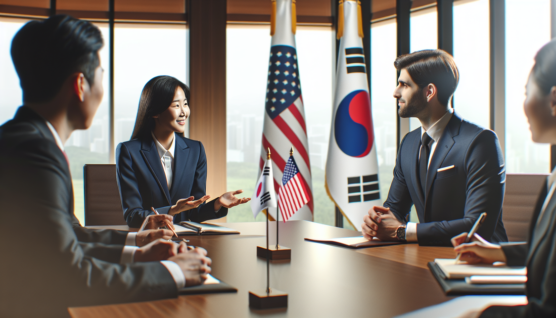 Significant US-South Korea Trade Talks Set to Address Key Sectors