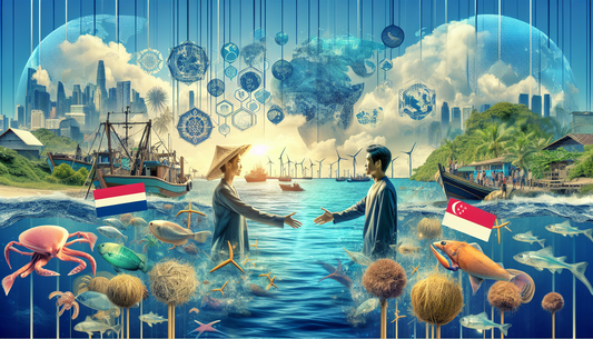 Strategic Blue Economy Partnership Between Indonesia and Singapore Launched