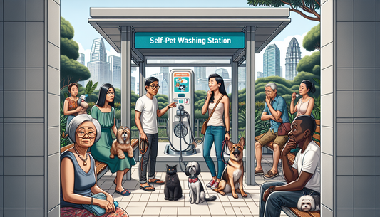 Automatic Pet Washer Sparks Controversy Among Singaporean Pet Owners