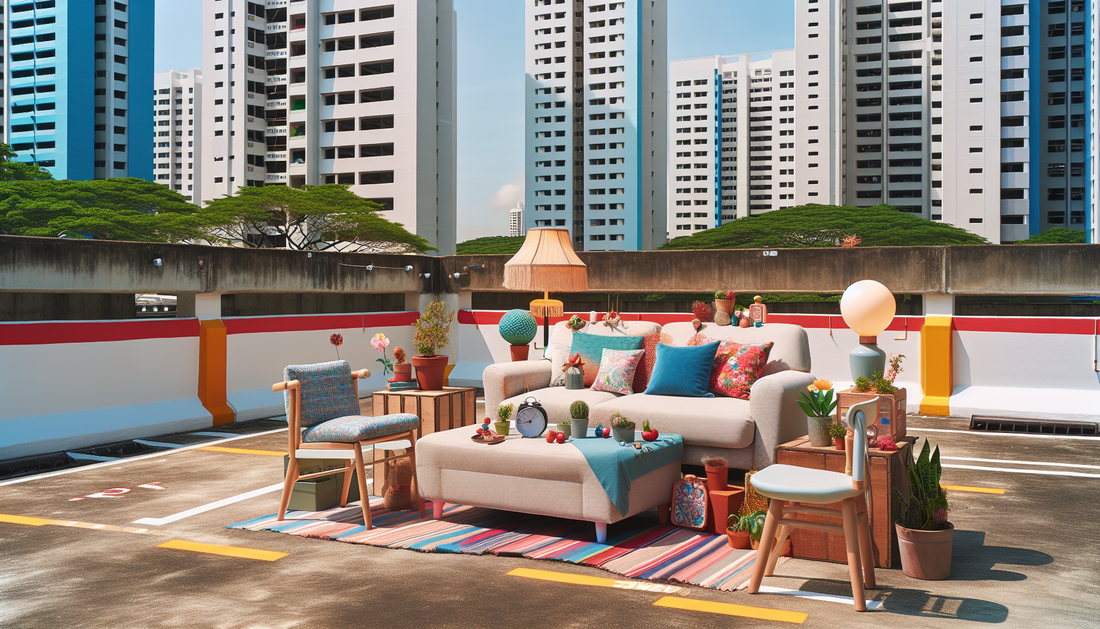 Creative Urban Living Solution Sparks Debate in Singapore Car Park