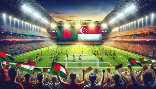 Bangladesh and Singapore Battle to 1-1 Draw in Asian Cup Qualifiers