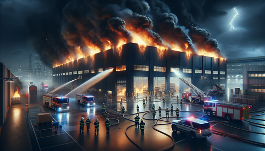 Major Tampines Warehouse Fire Sparks Swift SCDF Response