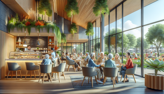 Senior Living Communities Embrace Public Spaces for Greater Integration