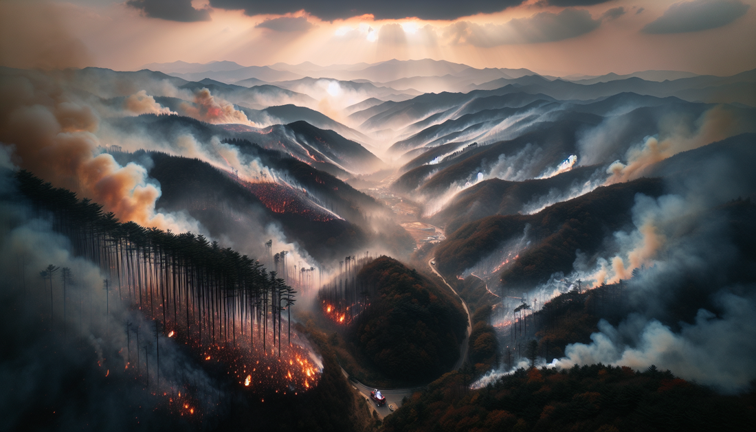Escalating Northeast South Korea Wildfires Prompt Emergency Response