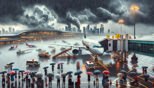Severe Rainfall in Singapore Disrupts Travel and Impacts Daily Life