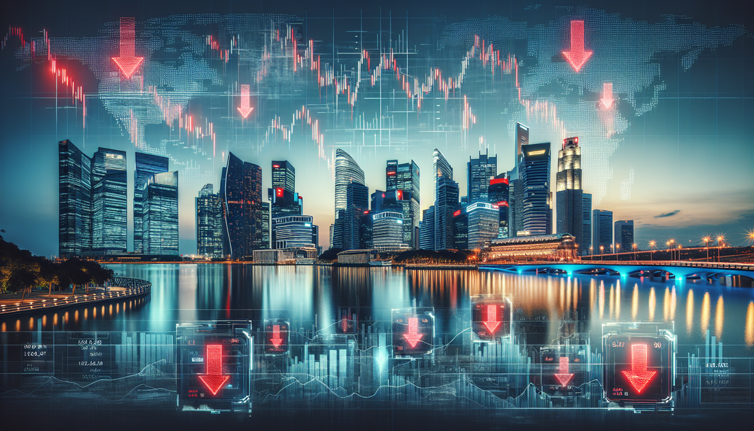 Singapore Market Sees 0.7% Drop Amid Regional Downturns