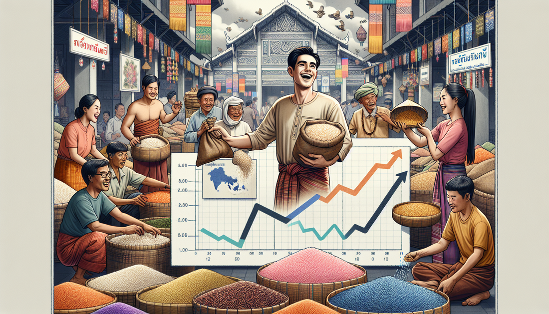 Thai Rice Prices Surge Amid Rising Demand from China and Singapore