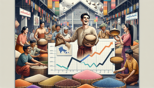 Thai Rice Prices Surge Amid Rising Demand from China and Singapore