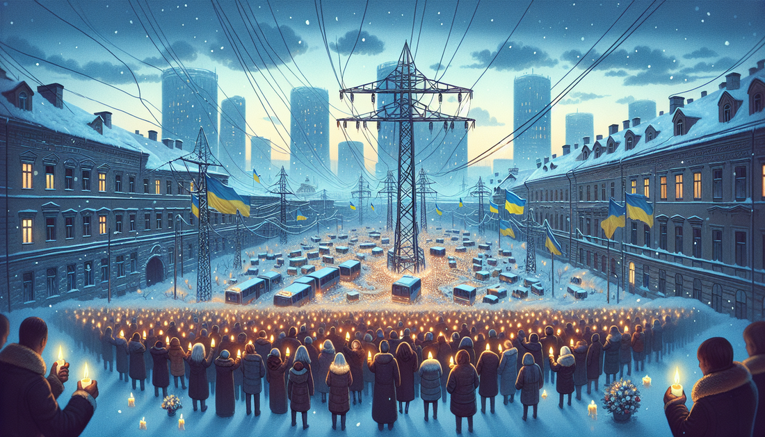 Ukraine's Christmas Energy Crisis Amid Ongoing Russian Attacks