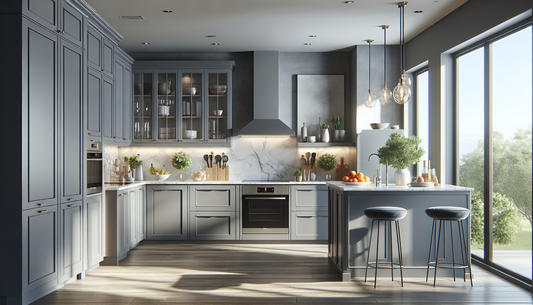 Stylish Gray Kitchen Cabinets: Inspiration from Light to Dark Shades