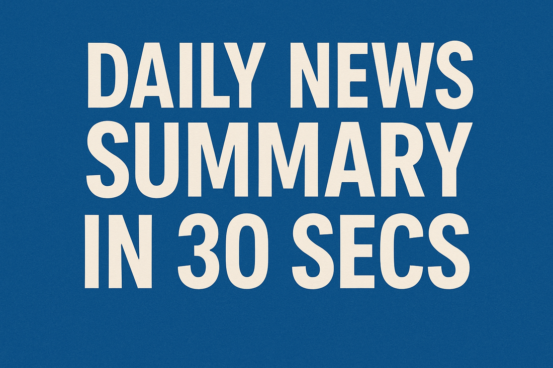 Headline News In 60 Seconds Daily 2025-09-16T08:02:04.538Z