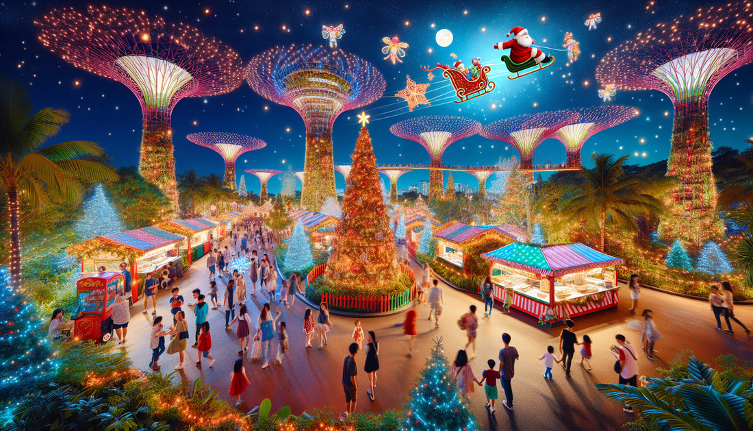 Experience the Enchantment of Christmas Wonderland at Gardens by the Bay