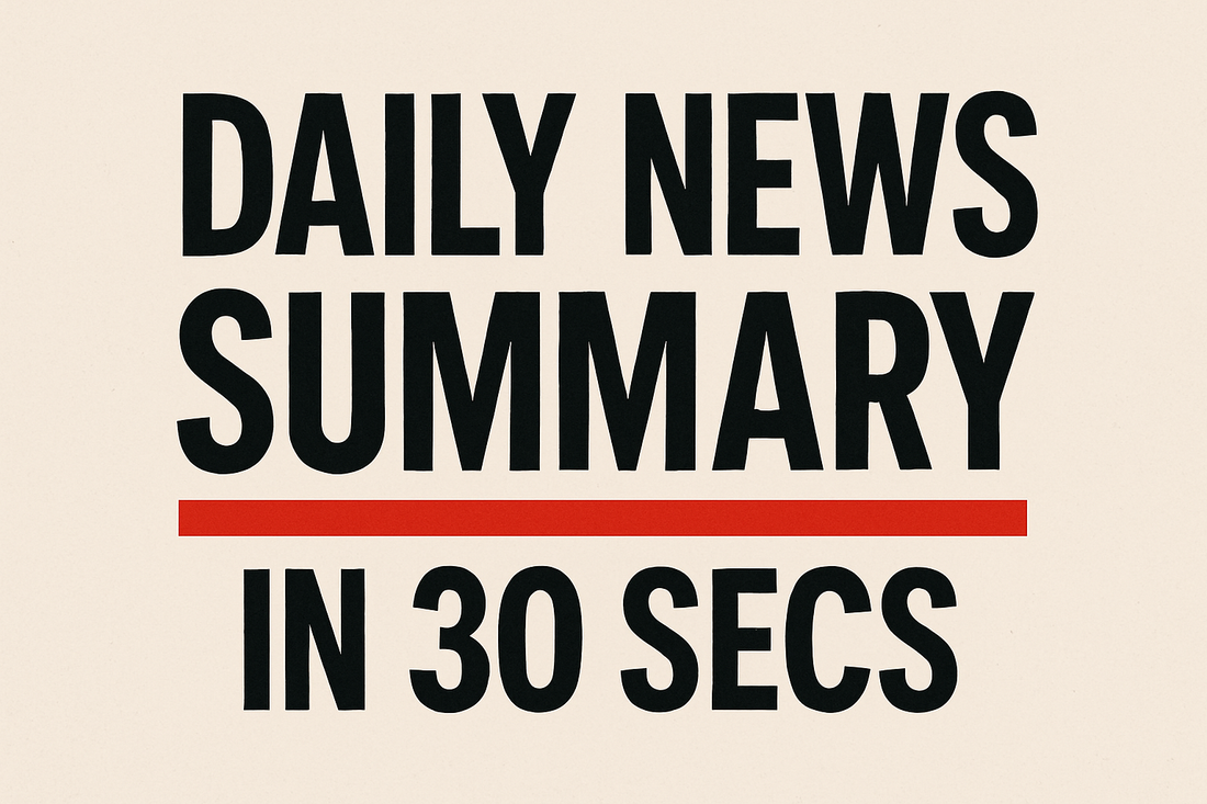 Headline News In 60 Seconds Daily 2025-07-27T08:01:16.997Z
