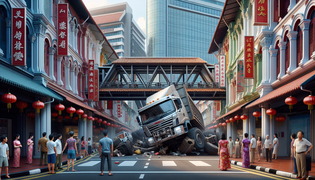 Chinatown Bridge Collision Raises Urban Safety Concerns in Singapore