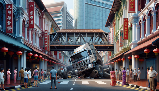 Chinatown Bridge Collision Raises Urban Safety Concerns in Singapore