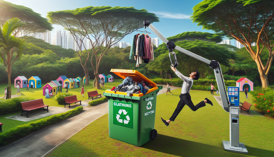Man's Recycling Bin Climb in Sengkang Sparks Safety Concerns