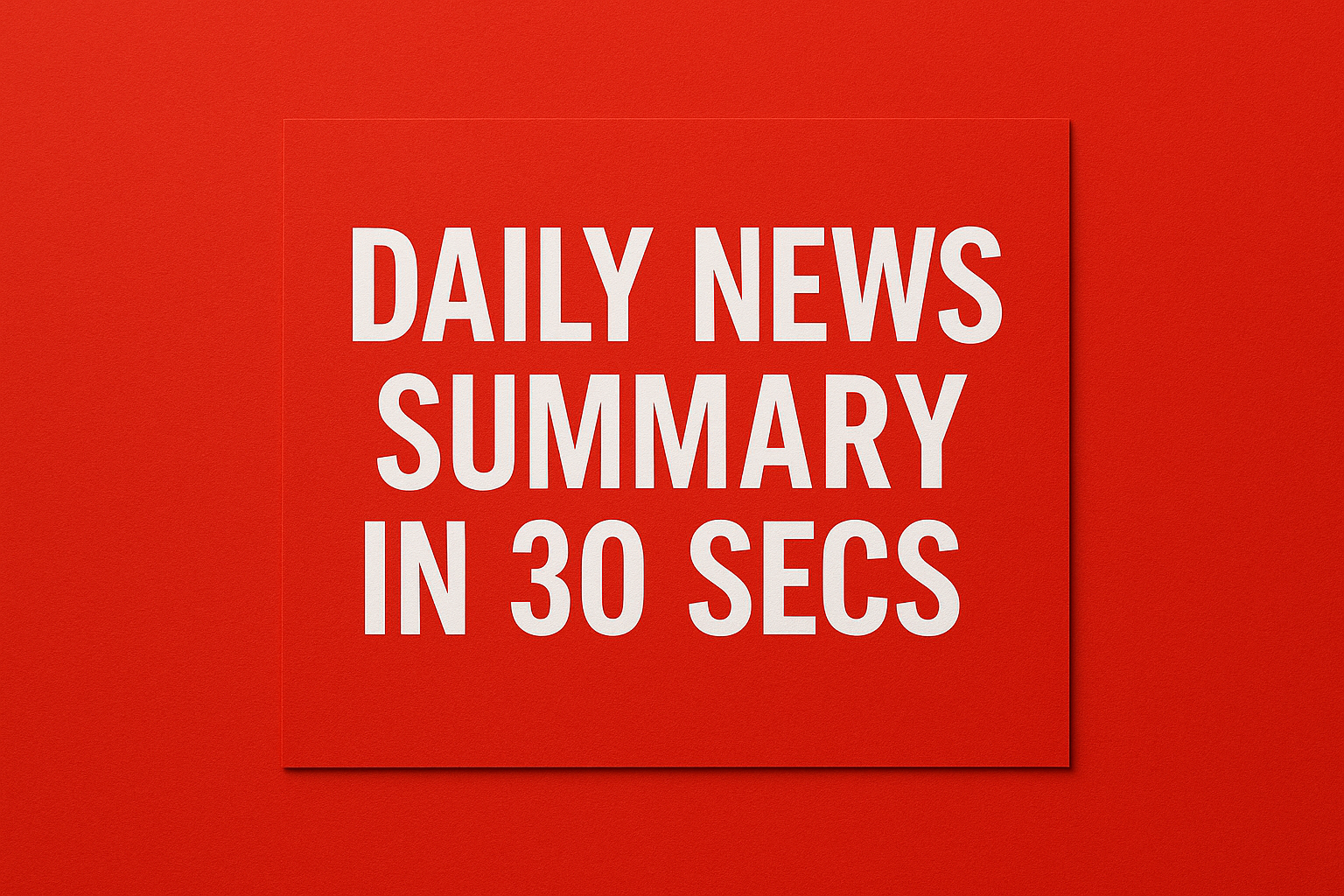 Headline News In 60 Seconds Daily 2026-01-22T08:02:09.043Z – Singapore ...
