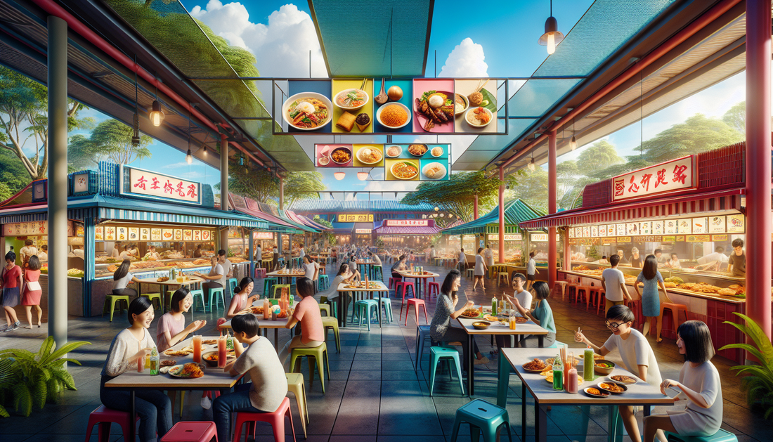 Punggol Coast Hawker Centre: A Culinary Haven with 40 Stalls