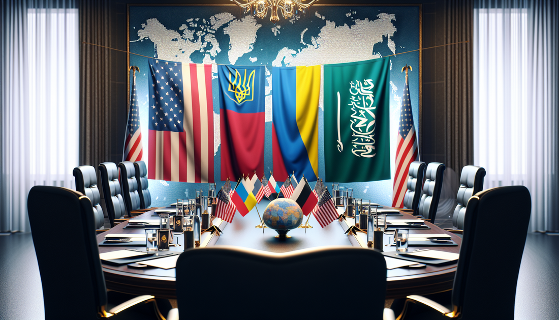 Saudi Arabia's New Diplomatic Role in Ukraine Peace Talks