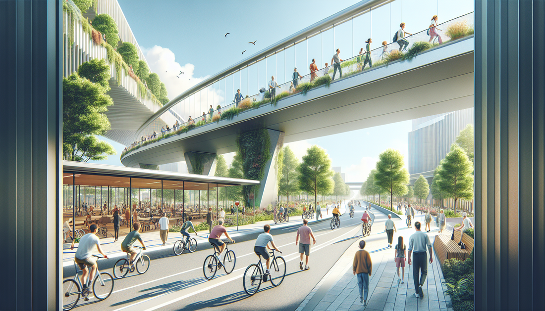 Singapore's Green Transport Revolution: Jurong West's New Cycling Bridge