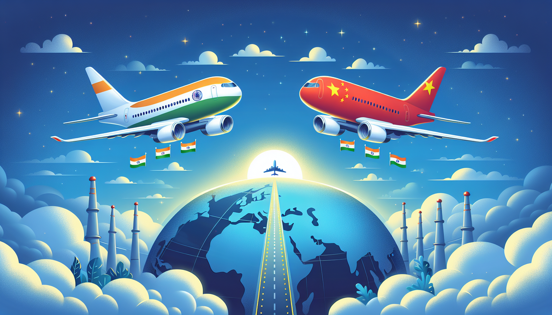 India-China Air Travel Resumption Signals Diplomatic and Economic Revival