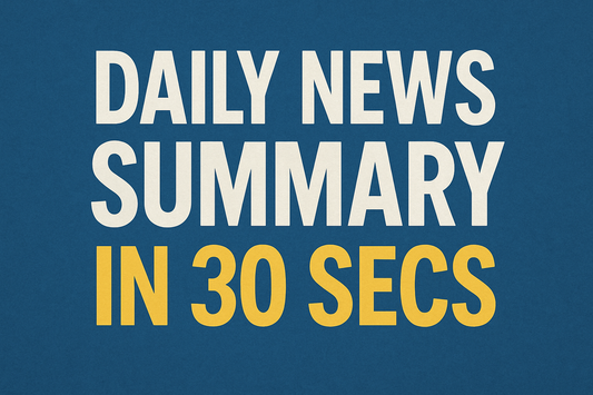 Headline News In 60 Seconds Daily 2025-05-31T08:01:19.330Z