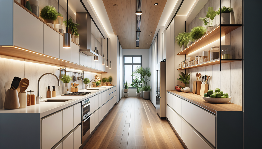 Maximize Small Spaces with These Galley Kitchen Inspirations