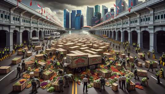 Singapore's Major Seizure: 12 Tonnes of Smuggled Malaysian Produce Intercepted