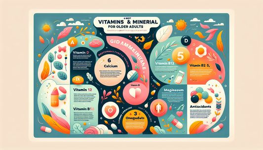 Essential Vitamins and Minerals for Healthy Aging in Seniors