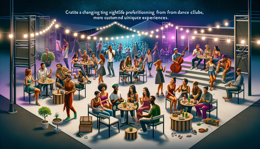 Shift in Nightlife Preferences: Millennials and Gen Z Seek New Experiences