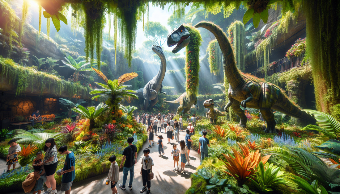 Experience Prehistoric Adventures with Jurassic World at Gardens by the Bay