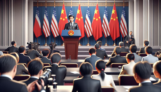 China's Diplomatic Stance Amid Escalating U.S. Trade Tensions