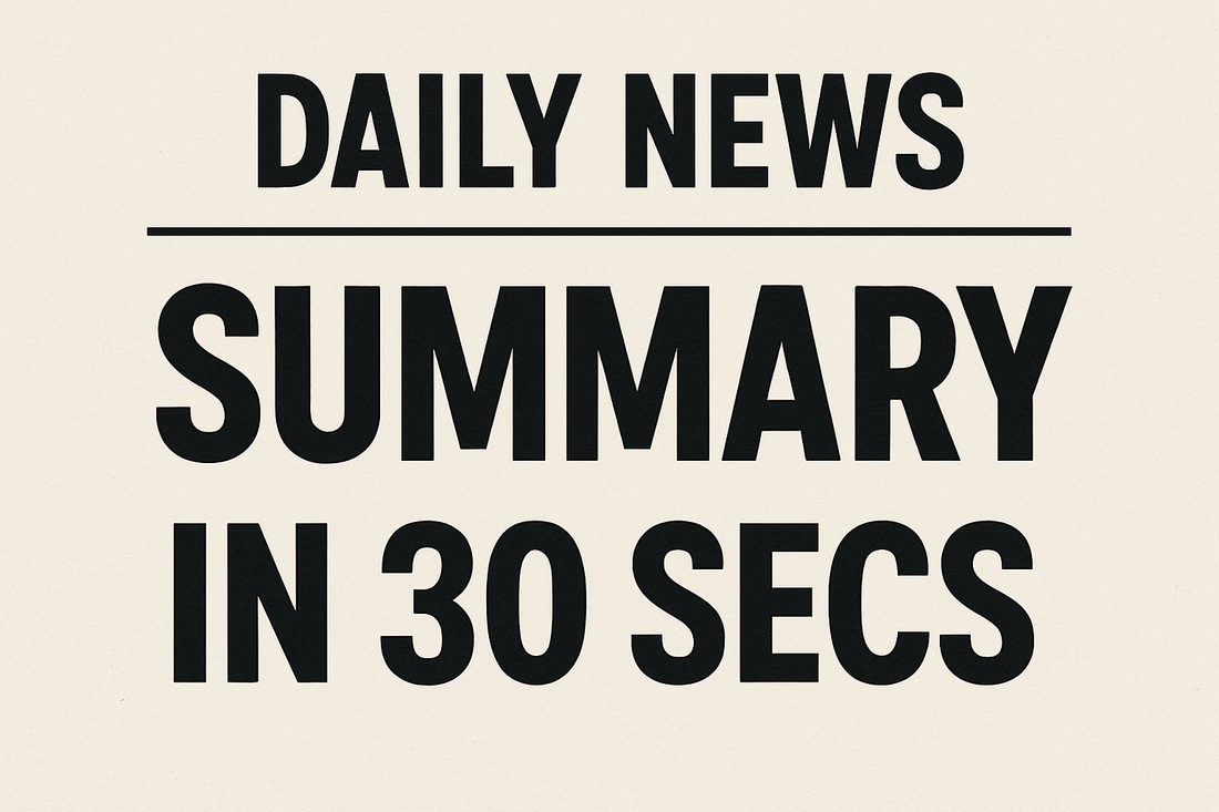 Headline News In 60 Seconds Daily 2025-06-06T08:01:20.092Z