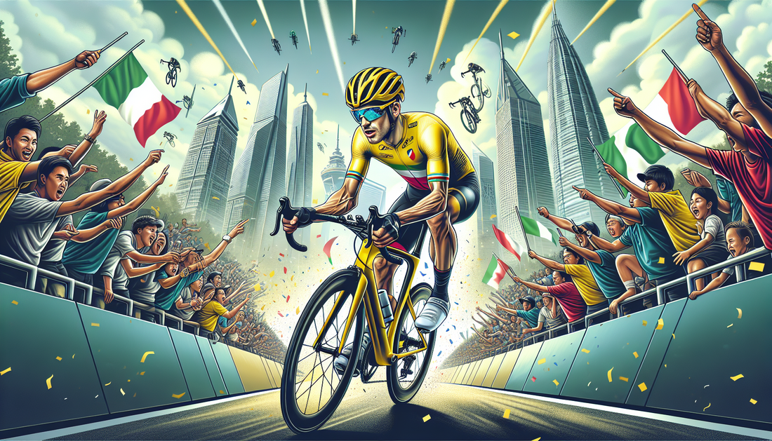 Jonathan Milan Secures Tour de France Singapore Criterium Victory