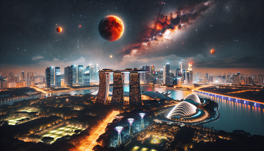 Mar's Spectacular Opposition: Best Viewing in Singapore Night Skies